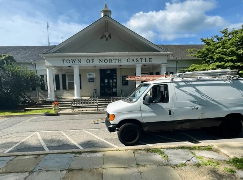 University Heights Power Washing commercial cleaning team at work in University Heights business district